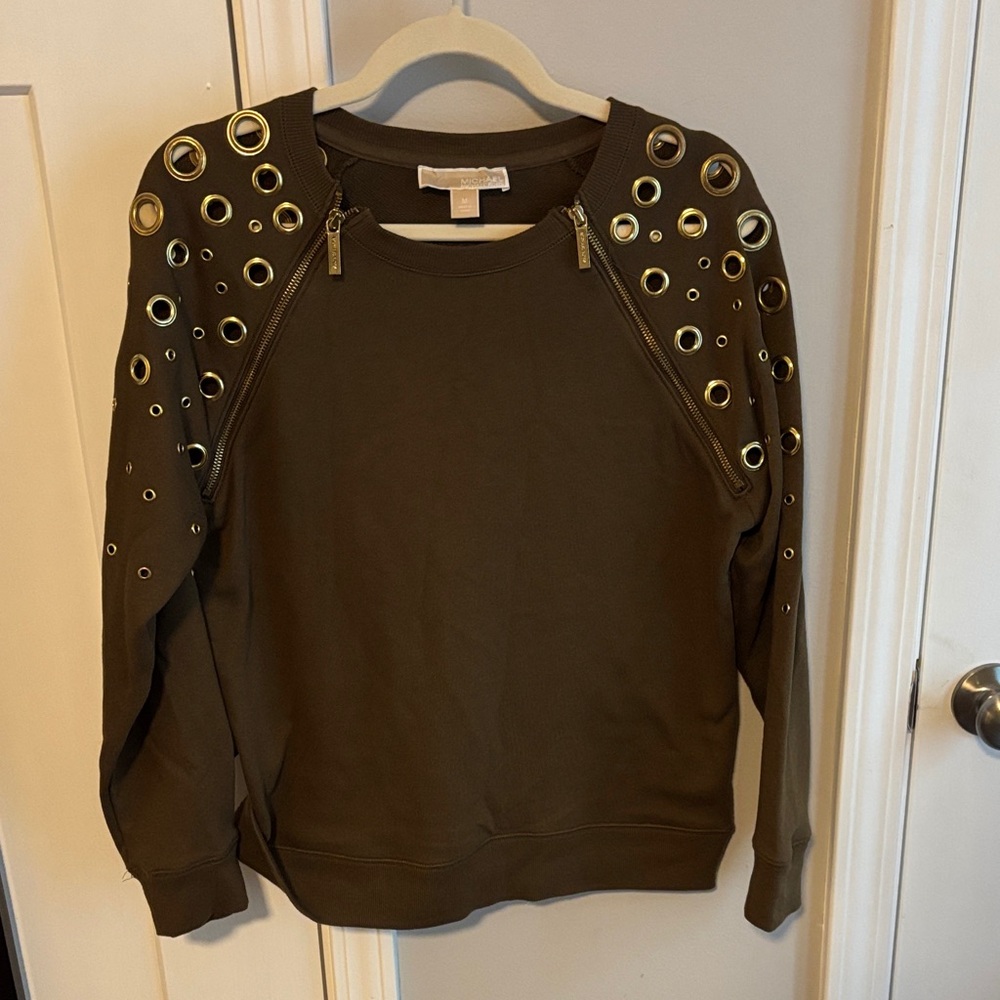 Michael Kors Olive Sweatshirt